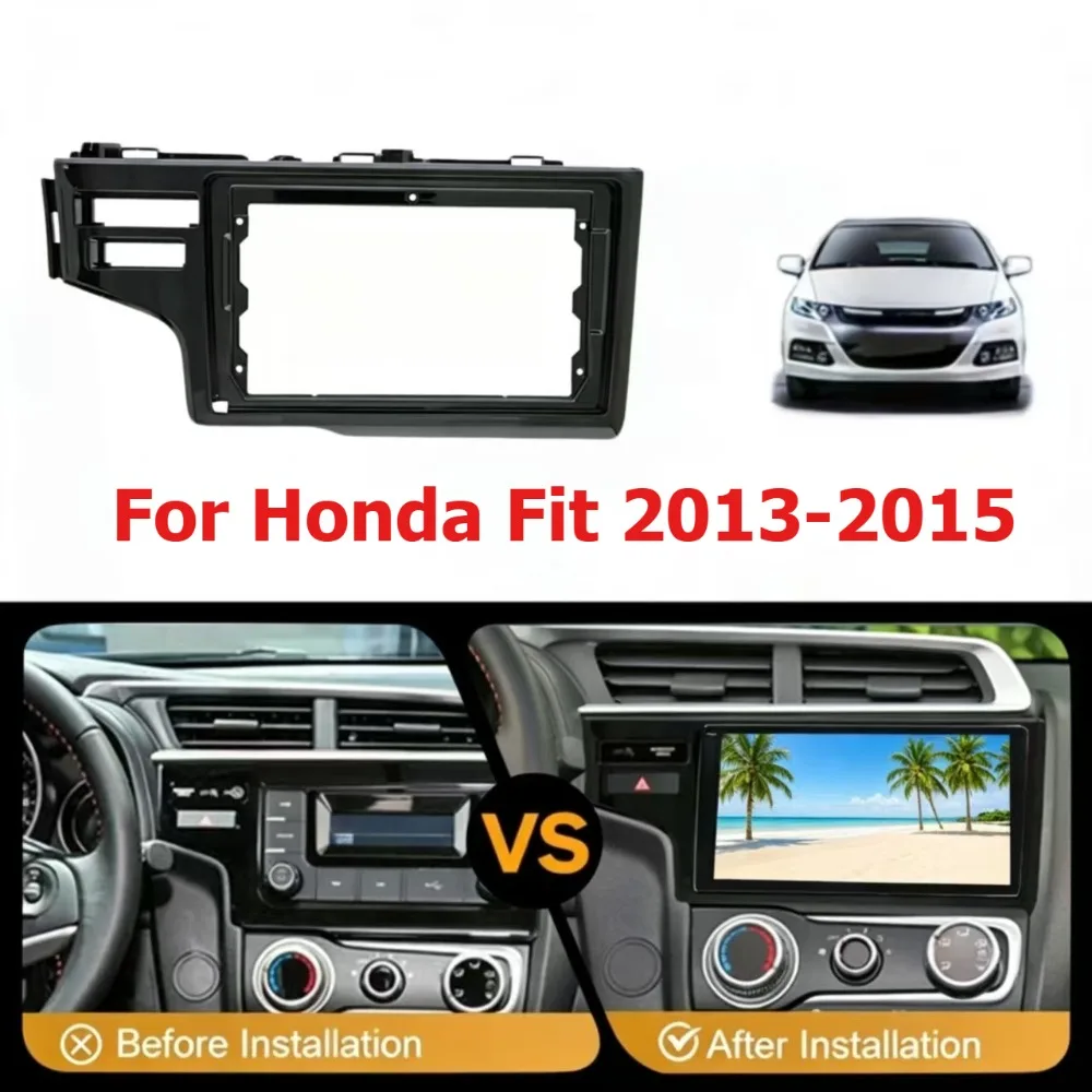 Car Fascia Central control panel frame Kit for Honda Jazz Fit 2013-2015 9inch LHD
Car Fascia Central control panel frame Kit for Honda Jazz Fit 2013-2015 9inch LHD