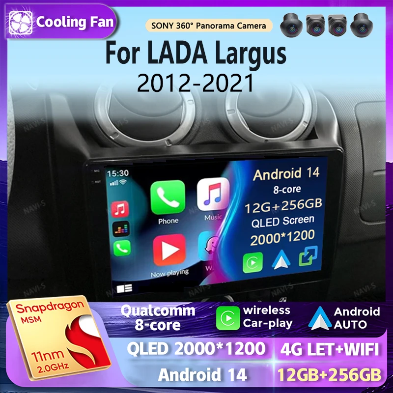 Android 14 для LADA Largus 2012-2021 2K QLED Android Автомобильный радиоприемник Мультимедийный видеоплеер GPS AI Голосовой CarPlay Головное устройство 4G Стерео
Android 14 для LADA Largus 2012-2021 2K QLED Android Автомобильный радиоприемник Мультимедийный видеоплеер GPS AI Голосовой CarPlay Головное устройство 4G Стерео