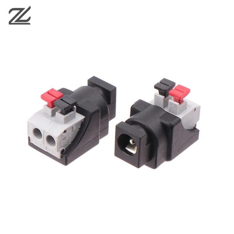 2Pcs Welding Free Clip Spring DC Connector 5.5*2.1MM Male Female Docking Plug DC Connector Adapter For LED Strip No Screw
2Pcs Welding Free Clip Spring DC Connector 5.5*2.1MM Male Female Docking Plug DC Connector Adapter For LED Strip No Screw