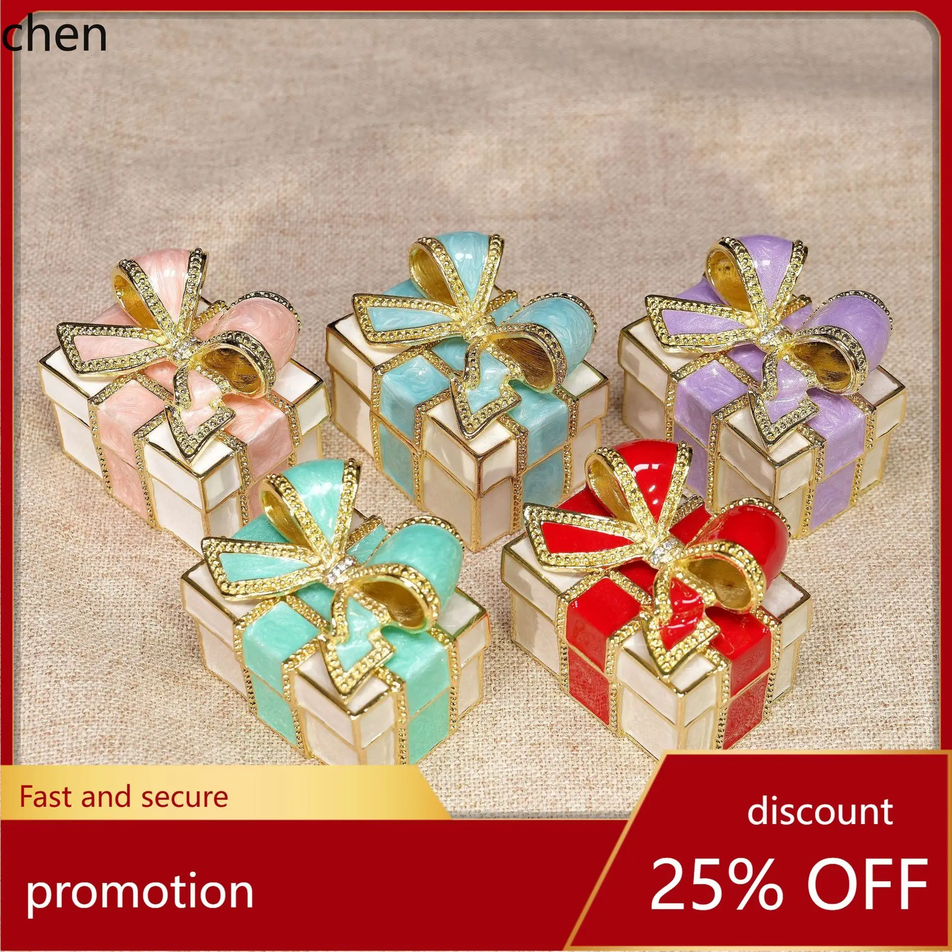 H1 Metal Enamel Jewelry Box Square Small Ornament Seven Treasures Butterfly Wedding Creative Accessory Storage Box Wholesale
H1 Metal Enamel Jewelry Box Square Small Ornament Seven Treasures Butterfly Wedding Creative Accessory Storage Box Wholesale