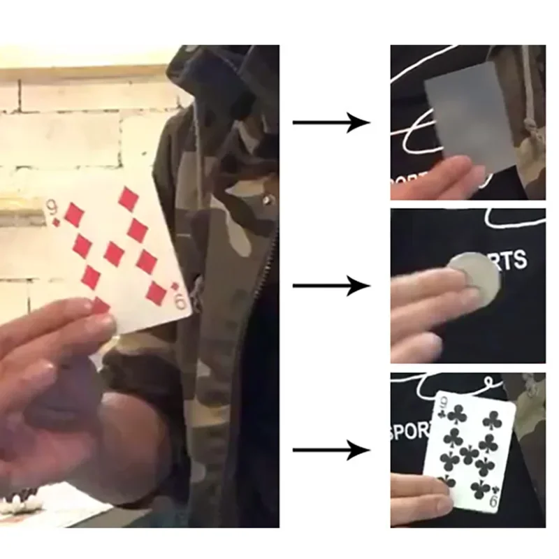 Карта визуального изменения от J.C Magic Poker Волшебные трюки Перемена игральных карт Крупным планом Уличная иллюзия Уловка Волшебная карта-головоломка Игрушки
Карта визуального изменения от J.C Magic Poker Волшебные трюки Перемена игральных карт Крупным планом Уличная иллюзия Уловка Волшебная карта-головоломка Игрушки