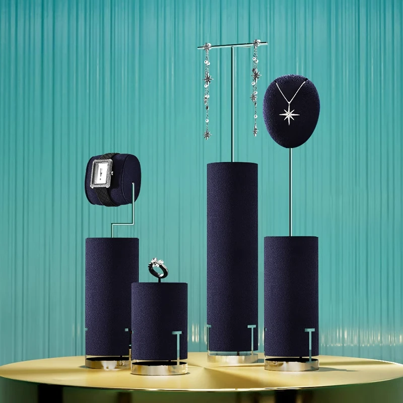 Light luxury jewelry display stand, watch ring, earring, necklace store display props
Light luxury jewelry display stand, watch ring, earring, necklace store display props