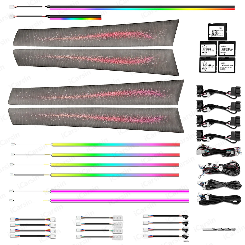 Upgrade 256 Colors Symphony Led Car Interior Ambient Lighting Decoration for A8 D4 2010-2017 Atmosphere Strip Accessories
Upgrade 256 Colors Symphony Led Car Interior Ambient Lighting Decoration for A8 D4 2010-2017 Atmosphere Strip Accessories