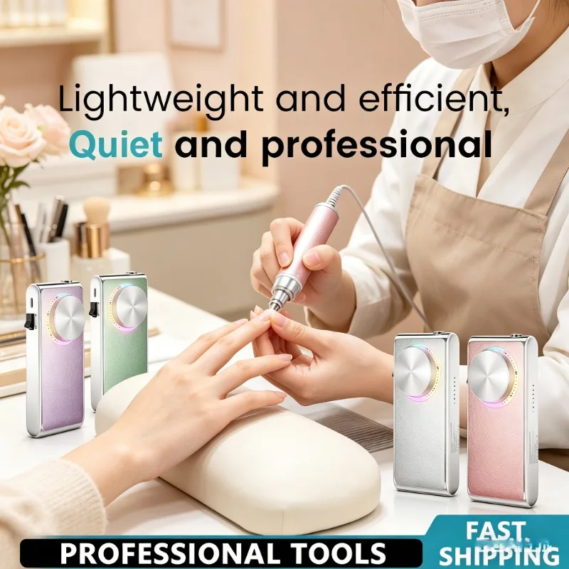2026 New USB Rechargeable Cordless Electric Nail Drill 2026 Professional Portable Salon Manicure Tool
2026 New USB Rechargeable Cordless Electric Nail Drill 2026 Professional Portable Salon Manicure Tool