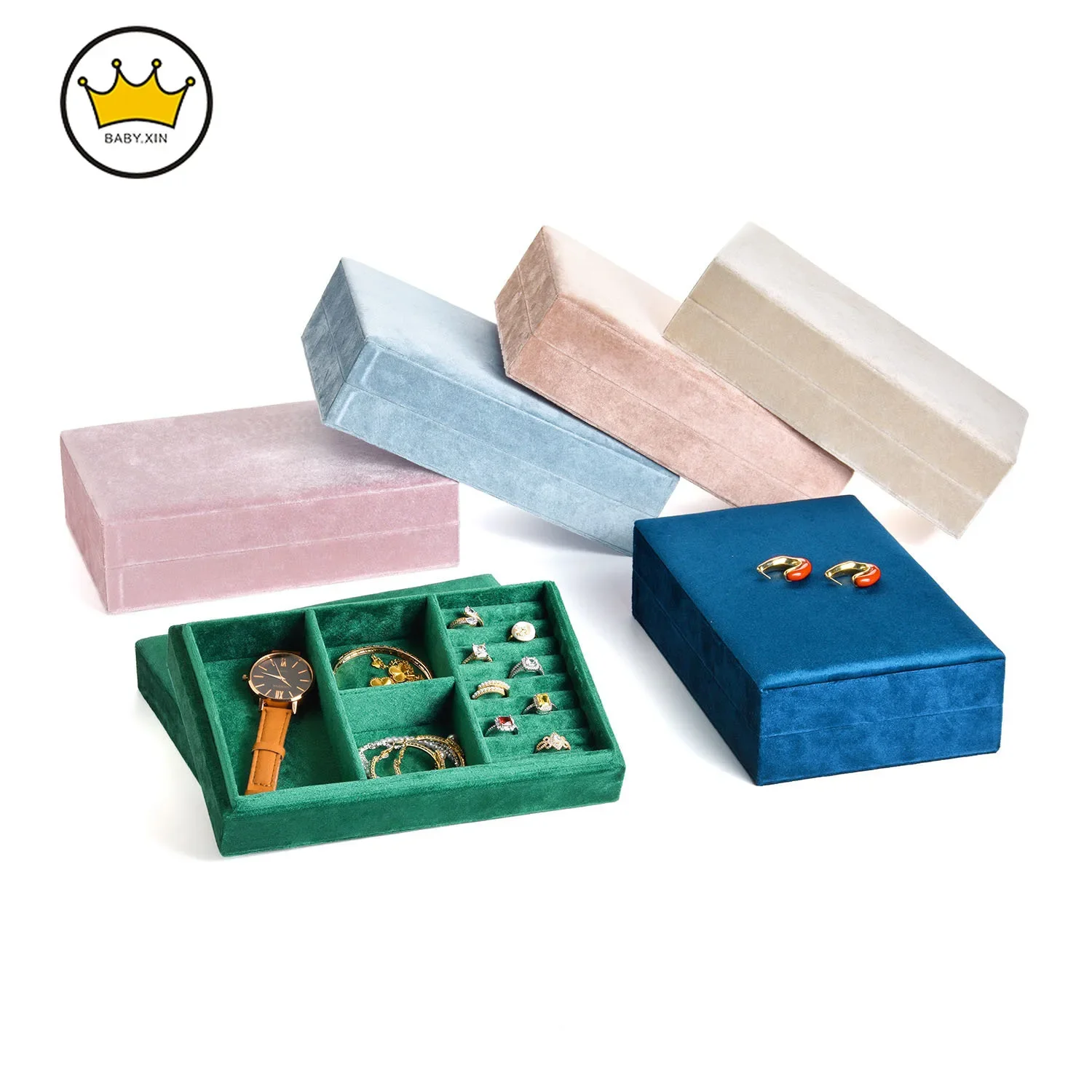 Velvet Ring Necklace Bracelet Tray with Lid Jewelry Storage Box Pendant See Pallets Shop Jewelry Display Storage Tray
Velvet Ring Necklace Bracelet Tray with Lid Jewelry Storage Box Pendant See Pallets Shop Jewelry Display Storage Tray