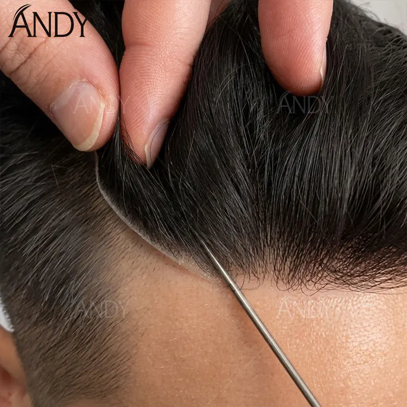 Durable Knots Human Hair Wigs Natural Toupee for Men 0.06-008mm Male Hairstyle Replacement System Unit For Men Hair Prosthesis
Durable Knots Human Hair Wigs Natural Toupee for Men 0.06-008mm Male Hairstyle Replacement System Unit For Men Hair Prosthesis