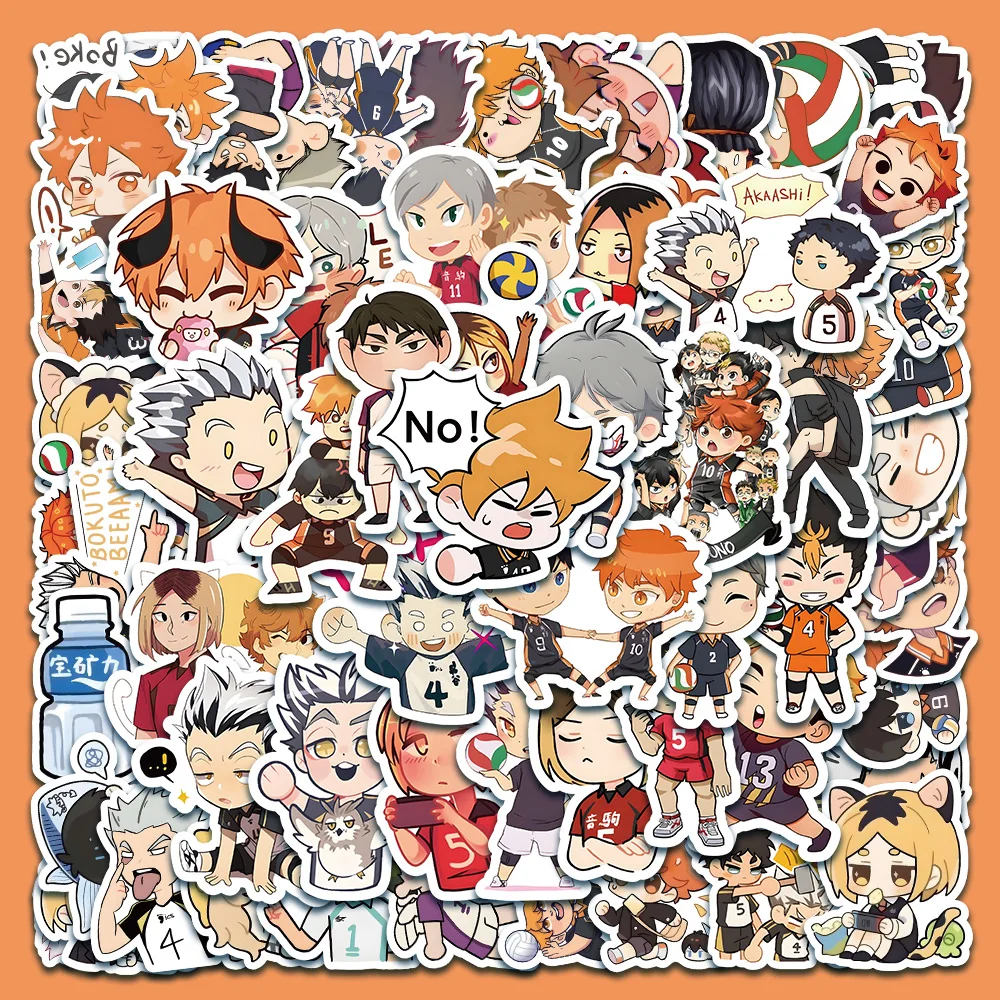 Haikyuu!!Anime Stickers Pack-3 styles Waterproof Vinyl Decals for Laptop, Water Bottle, Skateboard, Perfect Gift for Haikyuu Fa
Haikyuu!!Anime Stickers Pack-3 styles Waterproof Vinyl Decals for Laptop, Water Bottle, Skateboard, Perfect Gift for Haikyuu Fa