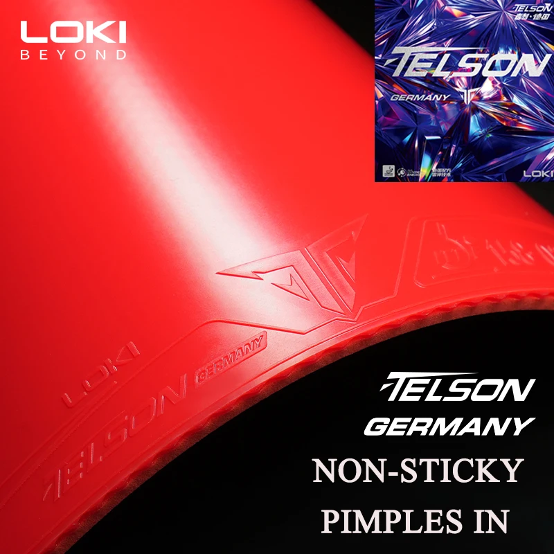 LOKI TELSON Германия Нелипкий резиновый лист для настольного тенниса с шипами твердостью 450/475 Резина для пинг-понга Схвалено ITTF Быстрая атака
LOKI TELSON Германия Нелипкий резиновый лист для настольного тенниса с шипами твердостью 450/475 Резина для пинг-понга Схвалено ITTF Быстрая атака