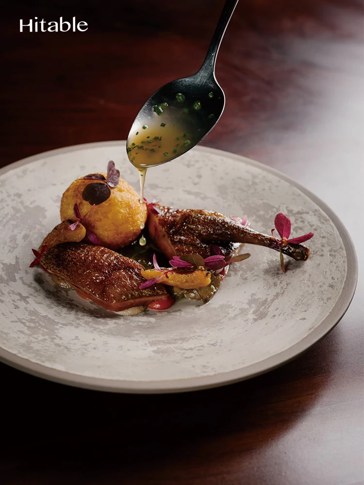 Многофункциональная круглая тарелка Hitable Pan Gu Cerc Dert Plate Brued Texture для ресторанов, коммерческого использования, в японском стиле
Многофункциональная круглая тарелка Hitable Pan Gu Cerc Dert Plate Brued Texture для ресторанов, коммерческого использования, в японском стиле