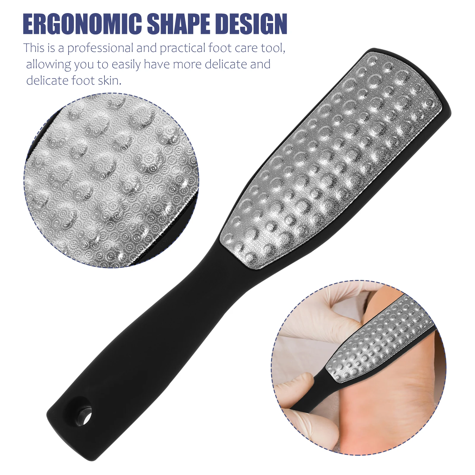 Ergonomic Foot Rasp Callus Remover Dead Skin Trimmer Pedicure File Stainless Steel Hard Skin Removal Tool Feet Care
Ergonomic Foot Rasp Callus Remover Dead Skin Trimmer Pedicure File Stainless Steel Hard Skin Removal Tool Feet Care