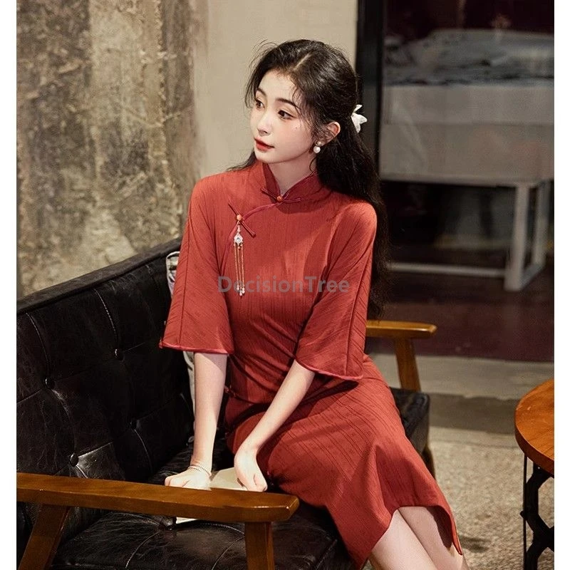 2025 literature art chinese qipao dress daily improved youth elegant temperament cheongsam vintage fashionable women's dress
2025 literature art chinese qipao dress daily improved youth elegant temperament cheongsam vintage fashionable women's dress