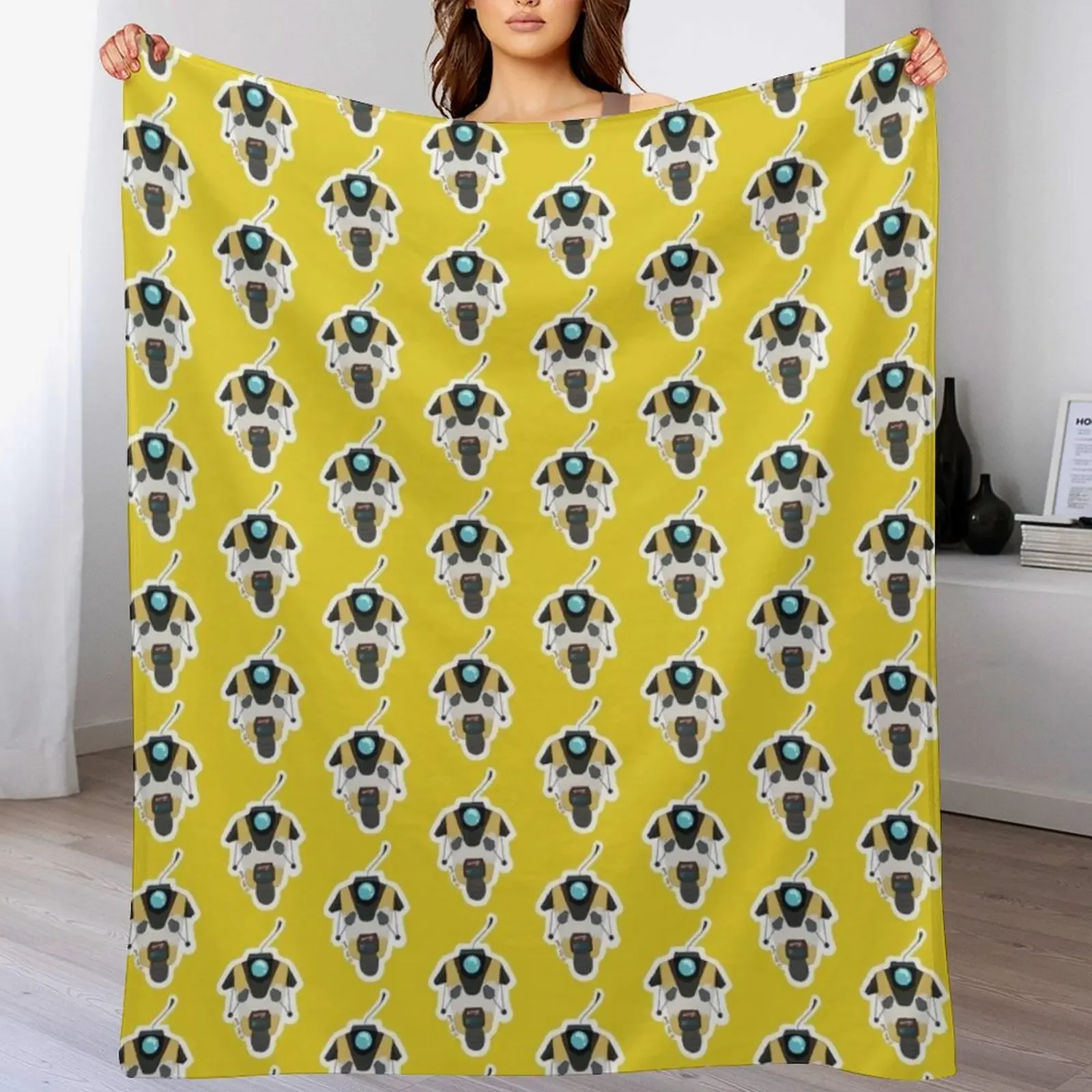 Claptrap 2 Throw Blanket Bed Weighted bed plaid Soft Plaid Blankets 
Claptrap 2 Throw Blanket Bed Weighted bed plaid Soft Plaid Blankets