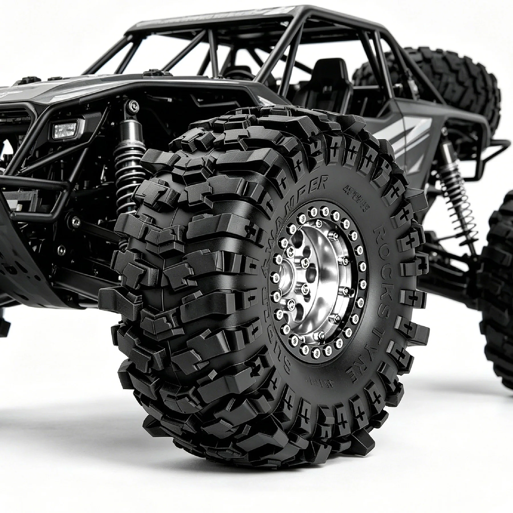4pcs 1.9 in Wheel Tires for 1/10 TRX4 TRX6 SCX10 SCX10 II 90046 SCX10 III AXI03007 Gen7/8 D90 VS4-10 RC Crawler Car
4pcs 1.9 in Wheel Tires for 1/10 TRX4 TRX6 SCX10 SCX10 II 90046 SCX10 III AXI03007 Gen7/8 D90 VS4-10 RC Crawler Car