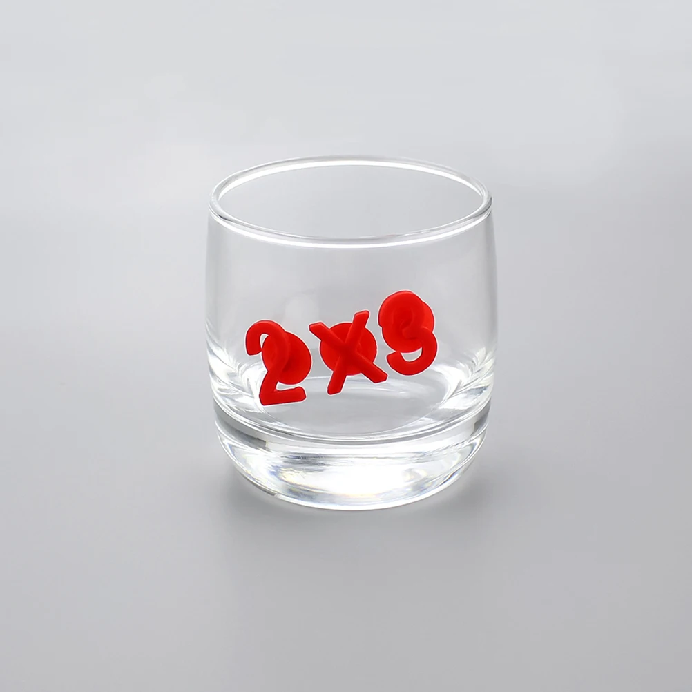 14 pcs Wine Glass Charms Silicone Drink Markers Numbered Cup Labels Red Food Grade Kitchen Bar Accessories Reusable
14 pcs Wine Glass Charms Silicone Drink Markers Numbered Cup Labels Red Food Grade Kitchen Bar Accessories Reusable