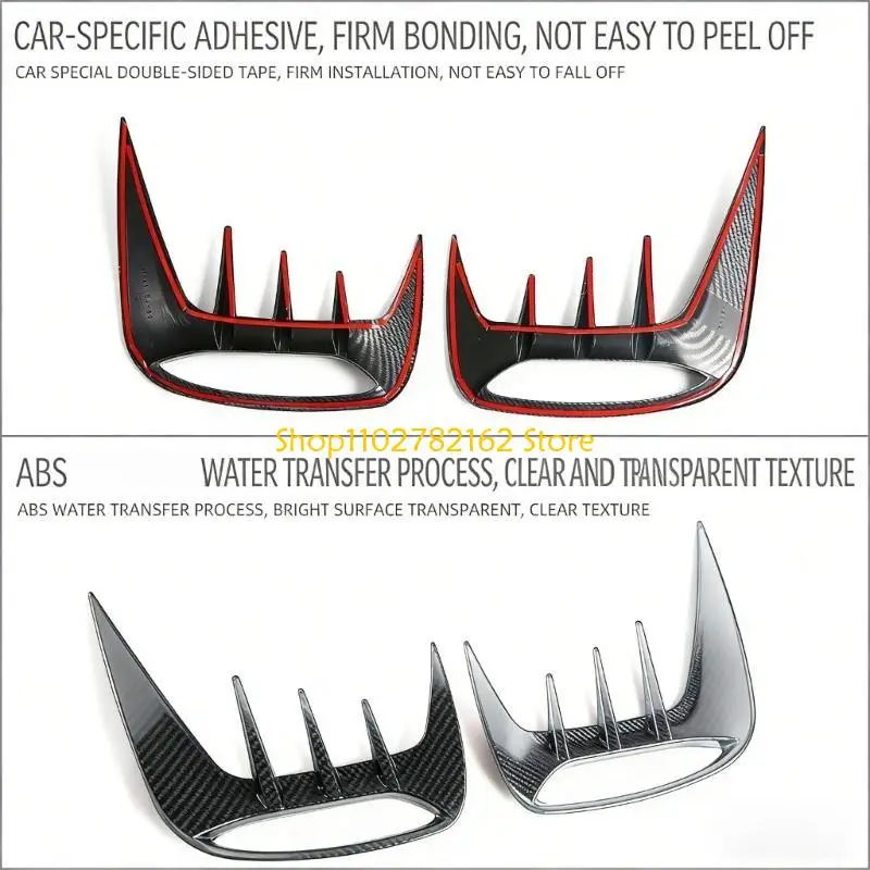 547B Pair ABS Front/Rear Bumper Covers Wind Blade Design Guard Trims for MG3 2025
547B Pair ABS Front/Rear Bumper Covers Wind Blade Design Guard Trims for MG3 2025