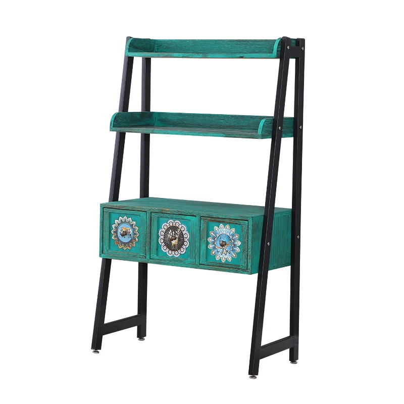 retro painted living room flower stand shelf balcony shelf multi-layer storage rack solid wood finishing rack homestay style
retro painted living room flower stand shelf balcony shelf multi-layer storage rack solid wood finishing rack homestay style