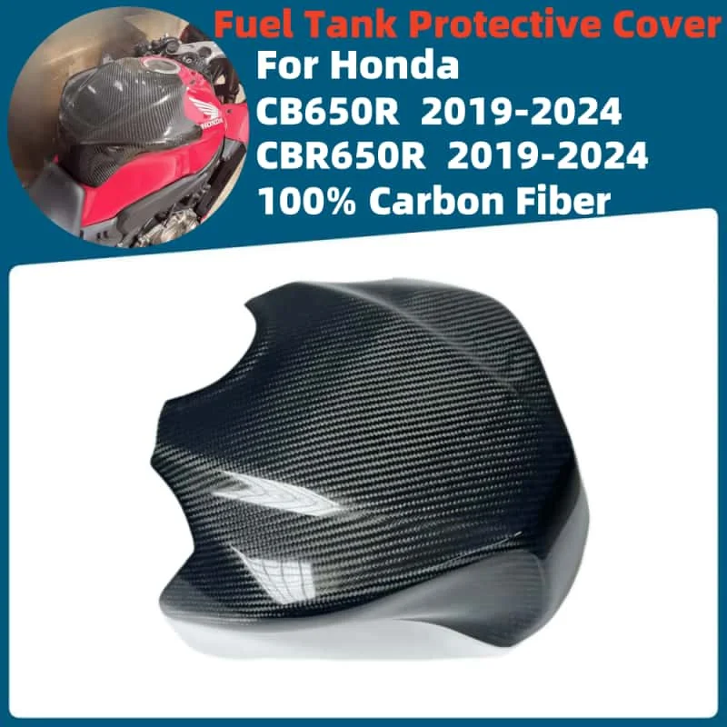 For Honda CB650R CBR650R 2019-2023 2024 100% Carbon Fiber Motorcycle Heightening Fuel Gas Tank Cover Protector Guard Fairing
For Honda CB650R CBR650R 2019-2023 2024 100% Carbon Fiber Motorcycle Heightening Fuel Gas Tank Cover Protector Guard Fairing