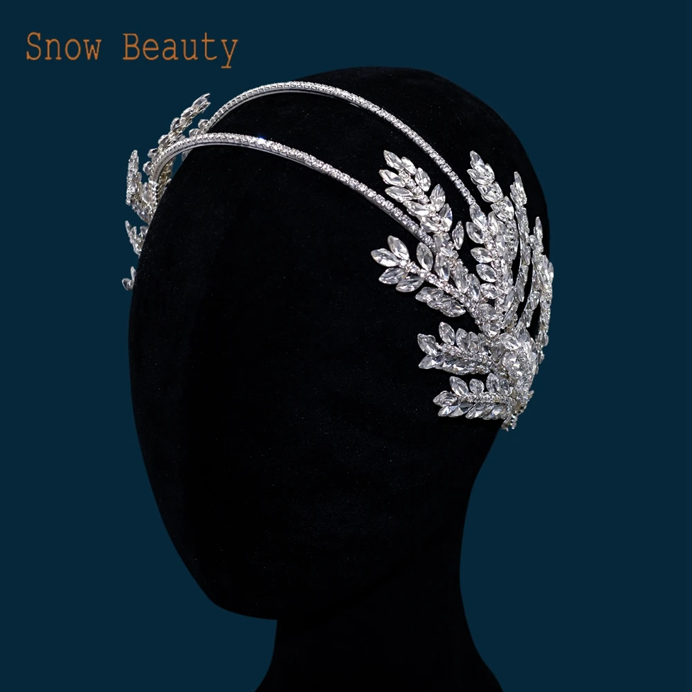 DZ019 Bride Tiaras and Crowns Luxurious Headdresses Rhinestone Wedding Headpieces Handmade Hair Jewelry Women Party Headwear
DZ019 Bride Tiaras and Crowns Luxurious Headdresses Rhinestone Wedding Headpieces Handmade Hair Jewelry Women Party Headwear