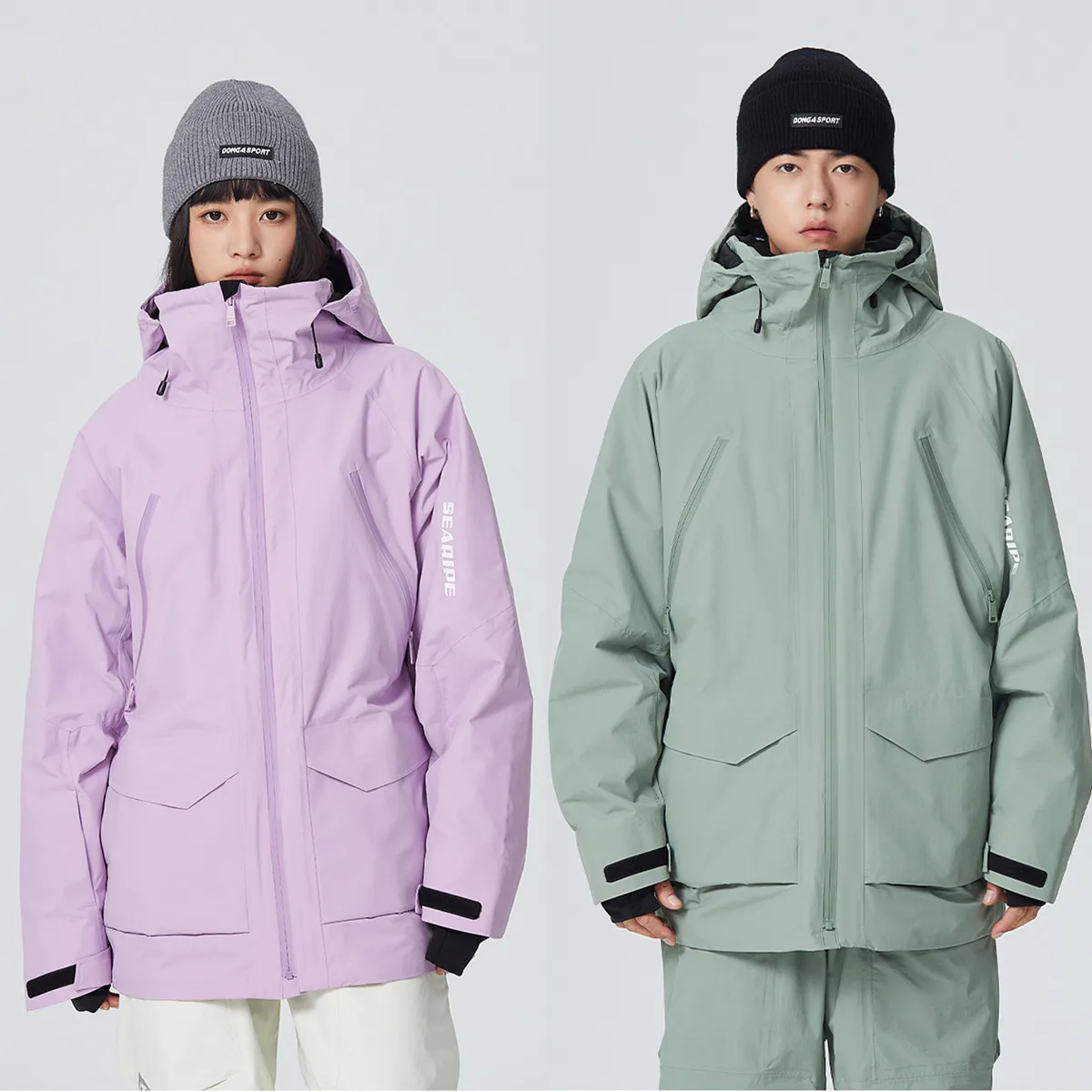 Women Men Warm Skiing Jacket Snowboard Coat Insulated Waterproof Snowboarding Mountain Snow Ski Jackets with Hood
Women Men Warm Skiing Jacket Snowboard Coat Insulated Waterproof Snowboarding Mountain Snow Ski Jackets with Hood