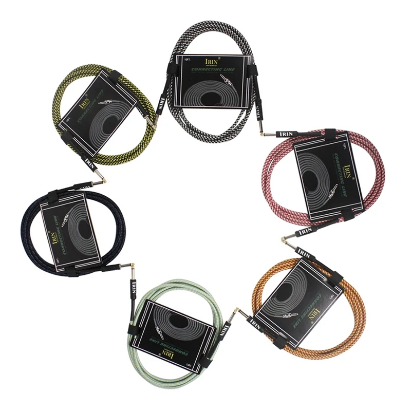 Top-IRIN Guitar Cable String Instrument Accessories Noise-Free Audio Wire Noise Reduction Cable (10M)
Top-IRIN Guitar Cable String Instrument Accessories Noise-Free Audio Wire Noise Reduction Cable (10M)