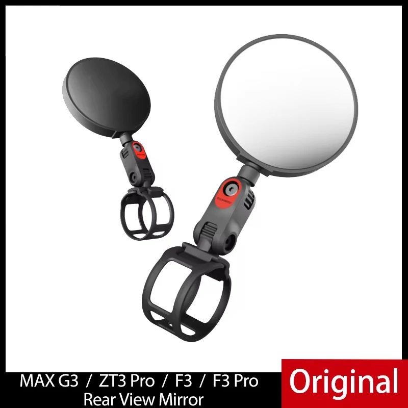 Original Rearview Mirror Rear View Mirrors for Segway MAX G3 ZT3 Pro F3 F3 Pro E3 E3 Pro Electric Scooter Accessories
Original Rearview Mirror Rear View Mirrors for Segway MAX G3 ZT3 Pro F3 F3 Pro E3 E3 Pro Electric Scooter Accessories