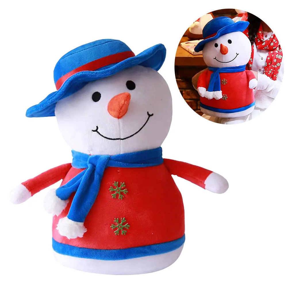 Christmas Snowman Hugging Pillow Small Size Cotton Filled Soft Nap Pillow Stuffed Christmas Gift for Kids
Christmas Snowman Hugging Pillow Small Size Cotton Filled Soft Nap Pillow Stuffed Christmas Gift for Kids