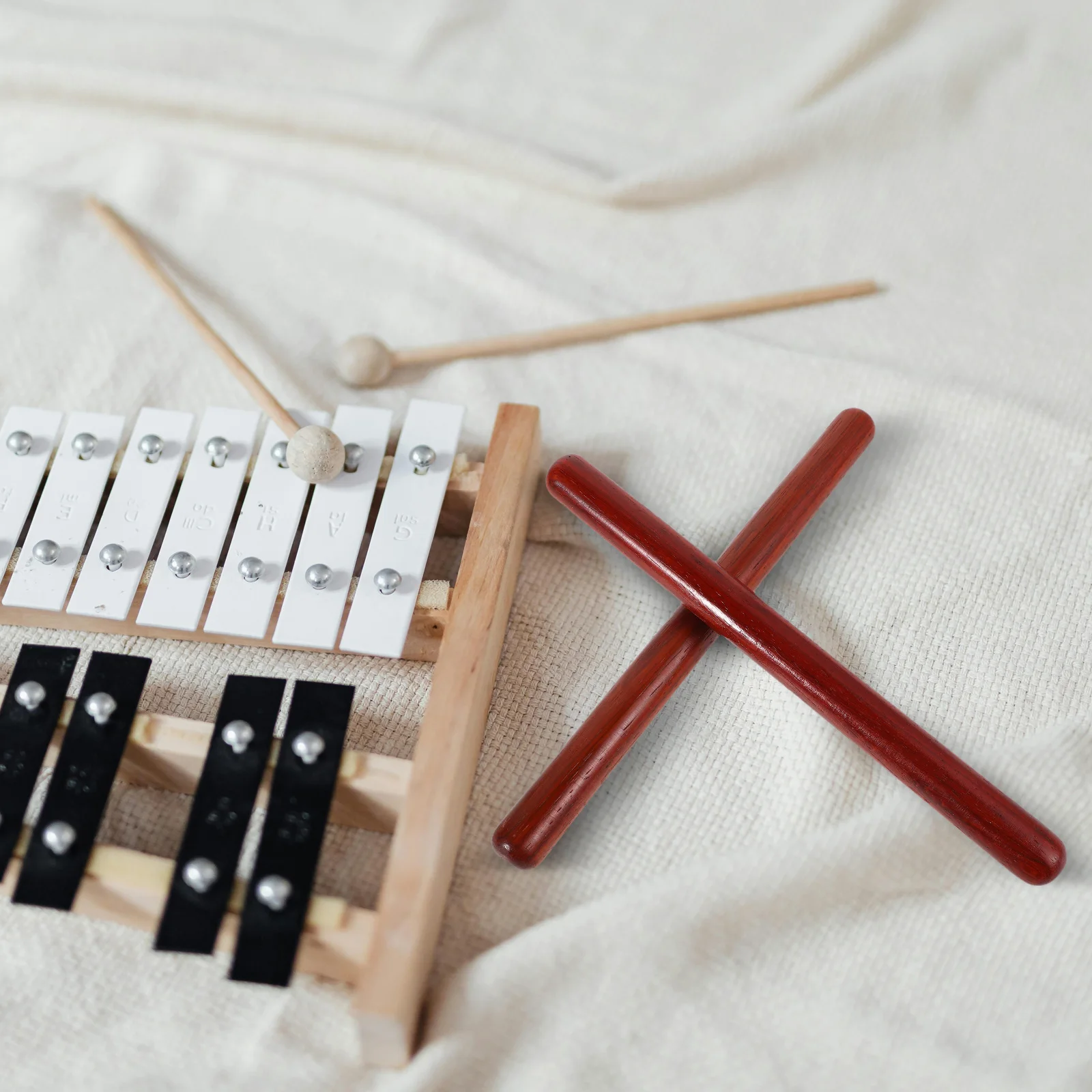 Rhythm Claves Kids Drum Sticks Wooden Percussion Instrument Musical Wood sticks Children Education Redwood Sound
Rhythm Claves Kids Drum Sticks Wooden Percussion Instrument Musical Wood sticks Children Education Redwood Sound