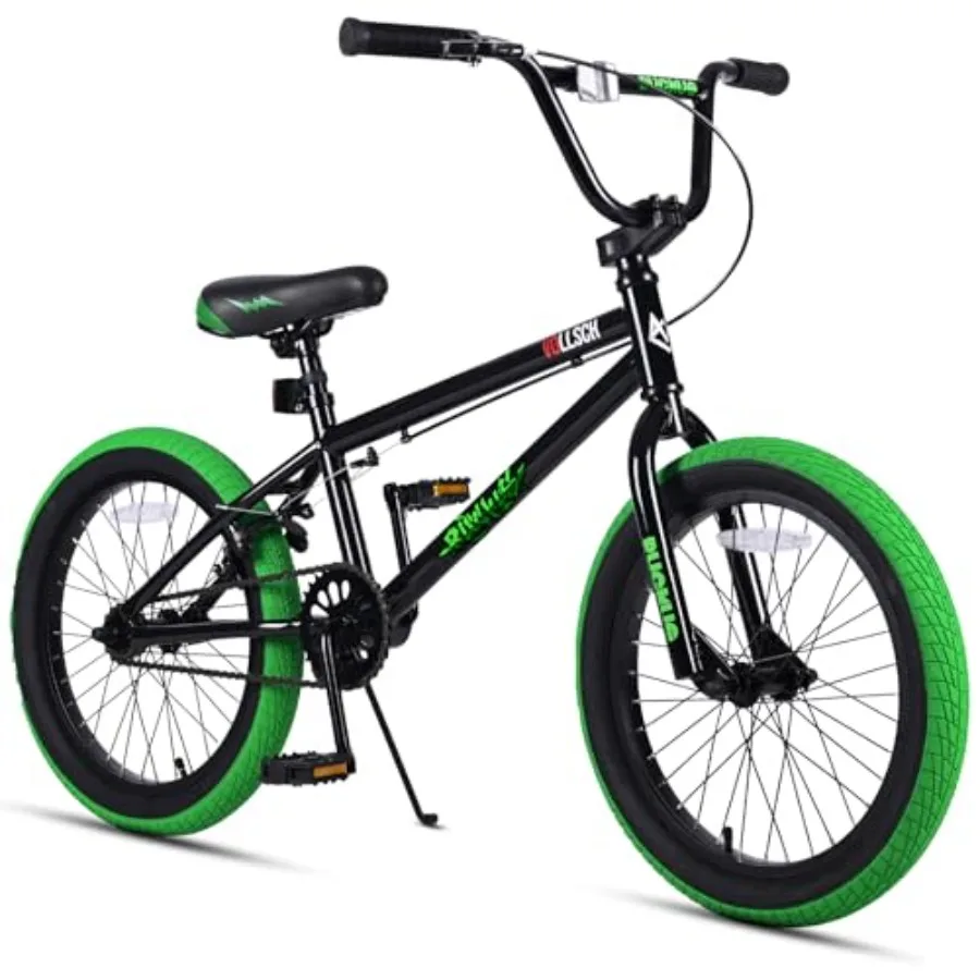 Freestyle BMX Bikes 18 20 Inch Bicycle for 6-15 Years Old Teens Boys Girls Beginner-Lever Riders Multiple Colors
Freestyle BMX Bikes 18 20 Inch Bicycle for 6-15 Years Old Teens Boys Girls Beginner-Lever Riders Multiple Colors
