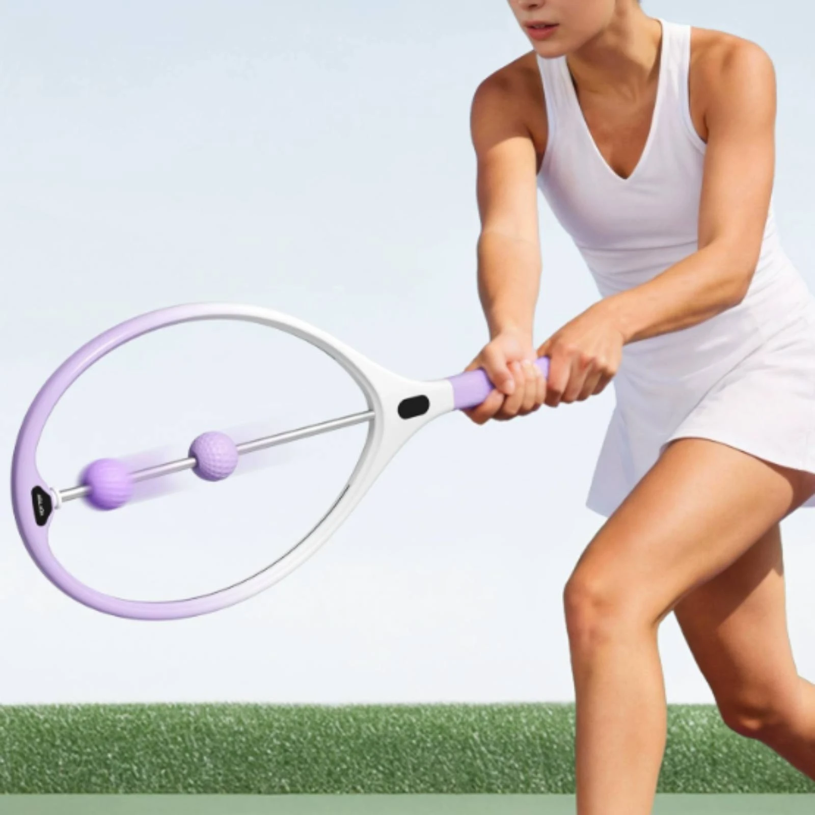 Tennis Training Racket No Separate Ball Needed Tennis Swing Practice Tool Solo Practice Racket Guide Rod Sports Gear Textured
Tennis Training Racket No Separate Ball Needed Tennis Swing Practice Tool Solo Practice Racket Guide Rod Sports Gear Textured