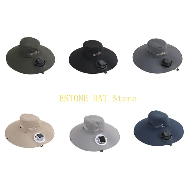 49MF Friendly Sun Hat Built In Fan Powered By Solar Energy Mens Quick Dry Bucket Hat
49MF Friendly Sun Hat Built In Fan Powered By Solar Energy Mens Quick Dry Bucket Hat
