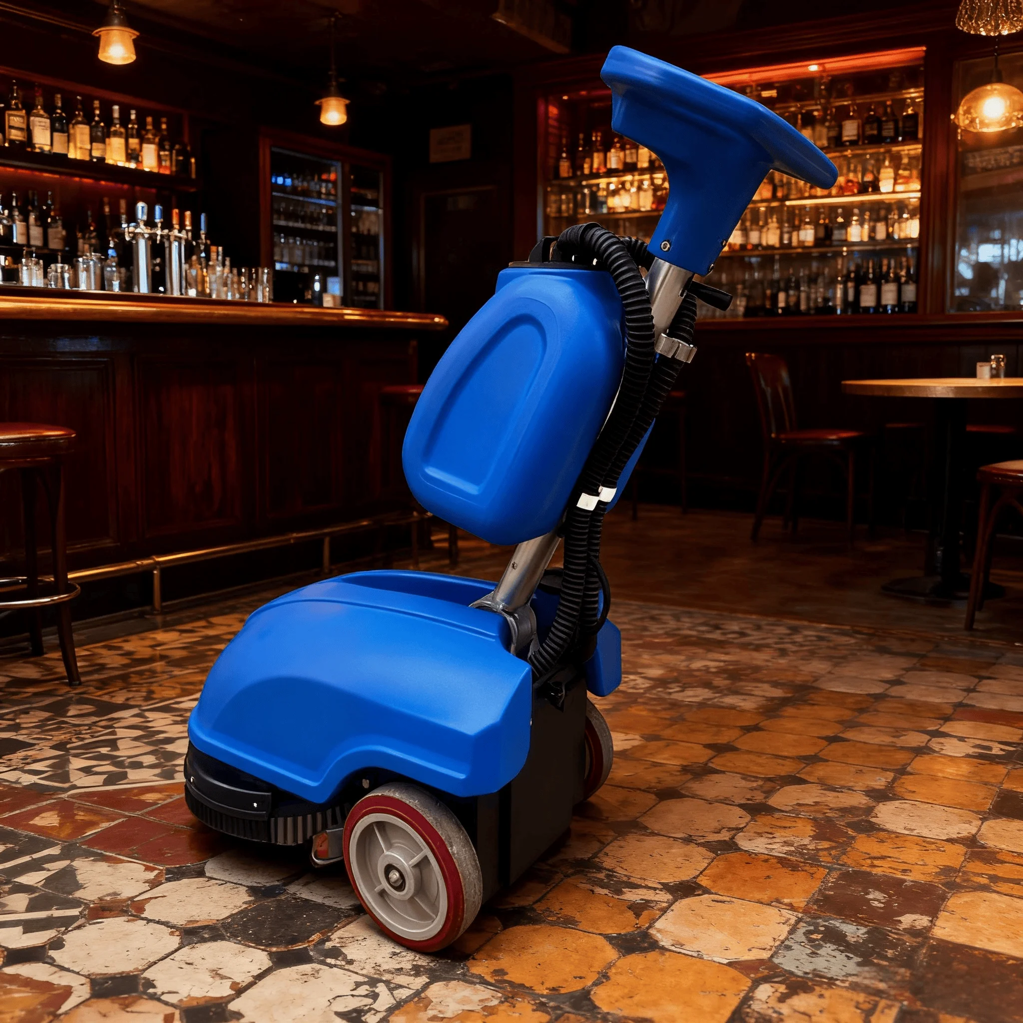 Marble 24V Battery Electric Walk-Behind New Commercial Mini Design Hotel Hand Floor Scrubber
Marble 24V Battery Electric Walk-Behind New Commercial Mini Design Hotel Hand Floor Scrubber