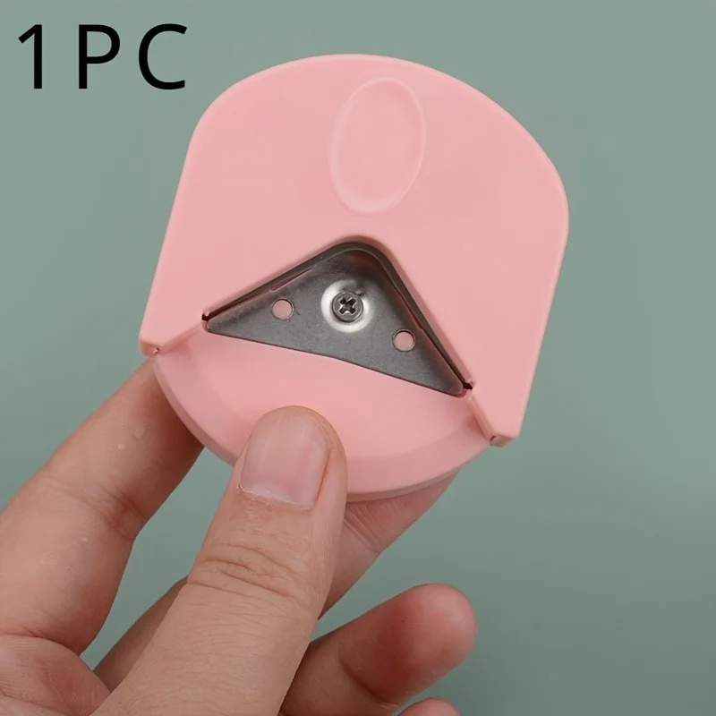 1pc Pink Photo Corner Cutter: Effortlessly Create Perfectly Rounded Corners for Your Photos and Paper Projects!
1pc Pink Photo Corner Cutter: Effortlessly Create Perfectly Rounded Corners for Your Photos and Paper Projects!