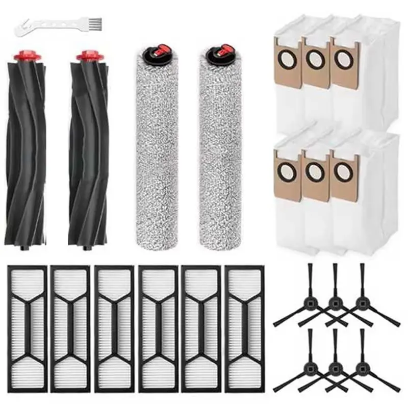 A83X-Replacement Parts Kit For Eufy S1 Robot Vacuum Accessories Includes Main Roller With HEPA Filter Dust Bag For Eufy S1
A83X-Replacement Parts Kit For Eufy S1 Robot Vacuum Accessories Includes Main Roller With HEPA Filter Dust Bag For Eufy S1
