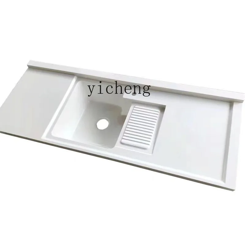 ZK laundry basin with rubbing board balcony integrated quartz stone countertop basin washing machine significant other
ZK laundry basin with rubbing board balcony integrated quartz stone countertop basin washing machine significant other