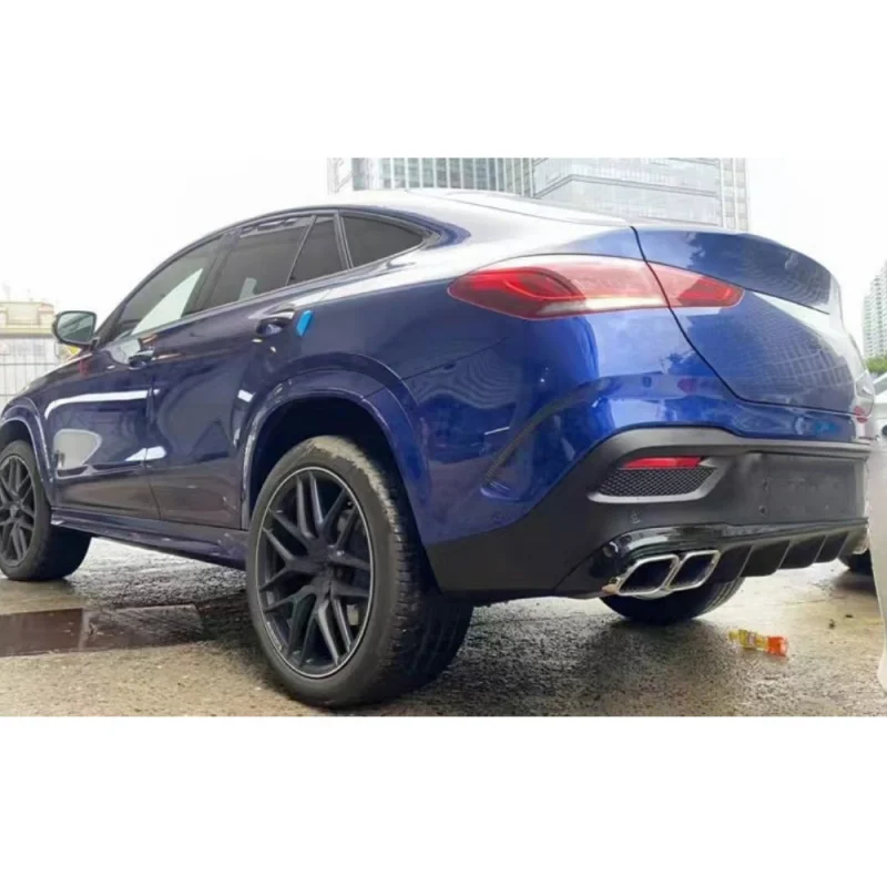 Hot selling Good Quality Parts Car Body Kit Gle53 to Gle63 Rear Diffuser With Exhaust Pipe
Hot selling Good Quality Parts Car Body Kit Gle53 to Gle63 Rear Diffuser With Exhaust Pipe