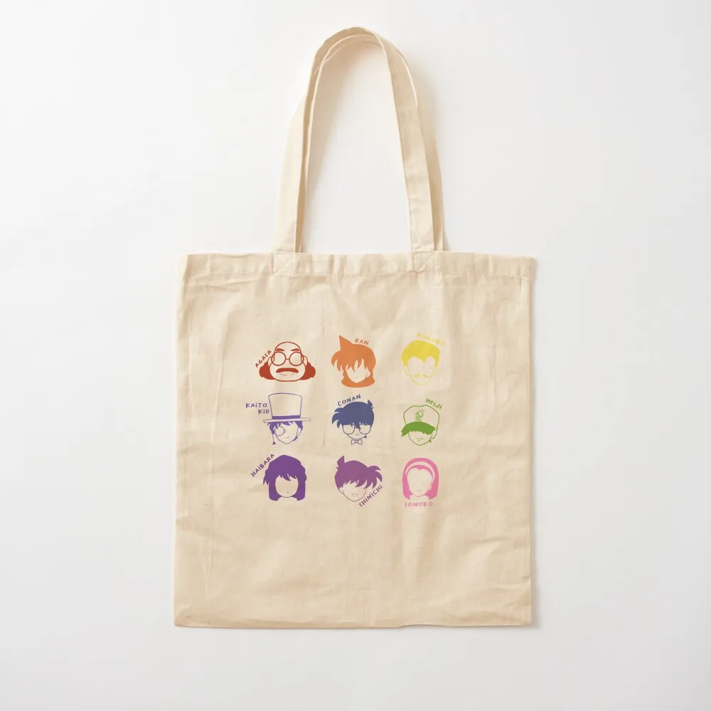 Detective Conan Icons Tote Bag supermarket folding bag shopper bag woman Canvas Tote
Detective Conan Icons Tote Bag supermarket folding bag shopper bag woman Canvas Tote