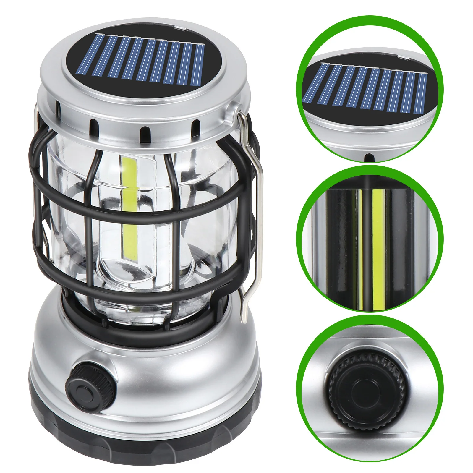 Solar Camping Light Portable LED Tent Lamp Multifunctional Outdoor Handheld Emergency Lamp for Hiking Traveling Adventure
Solar Camping Light Portable LED Tent Lamp Multifunctional Outdoor Handheld Emergency Lamp for Hiking Traveling Adventure