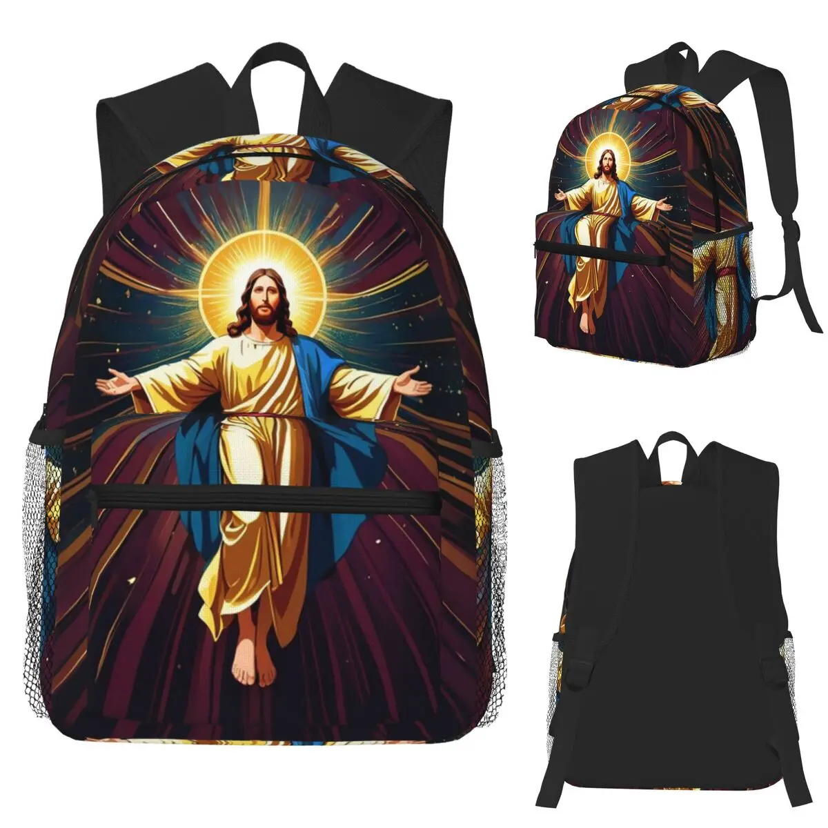 Католицизм Святых Иисус Мэри Студенческий рюкзак Школьная сумка Походный дорожный рюкзак для мальчиков и девочек Книжная сумка Сумки на плечо
Католицизм Святых Иисус Мэри Студенческий рюкзак Школьная сумка Походный дорожный рюкзак для мальчиков и девочек Книжная сумка Сумки на плечо