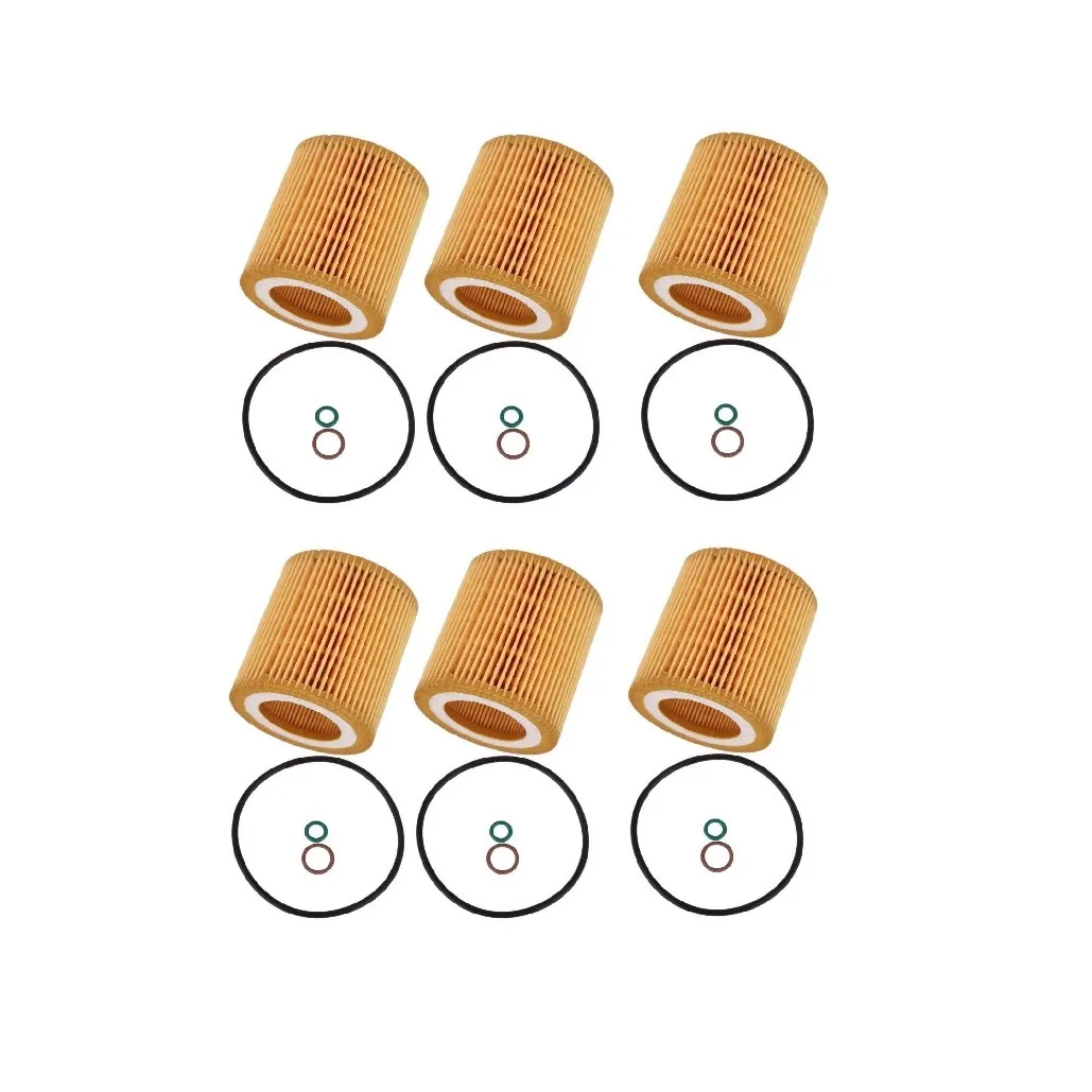 6pcs Oil Filter For Bmw 1 2 3 4 5 6 7 Series/X1 E84/X3 E83,F25/X4 F26/X5 E70,F15,F85 X6 E71,E72,F16,F86/Z4 E85, 11427566327
6pcs Oil Filter For Bmw 1 2 3 4 5 6 7 Series/X1 E84/X3 E83,F25/X4 F26/X5 E70,F15,F85 X6 E71,E72,F16,F86/Z4 E85, 11427566327