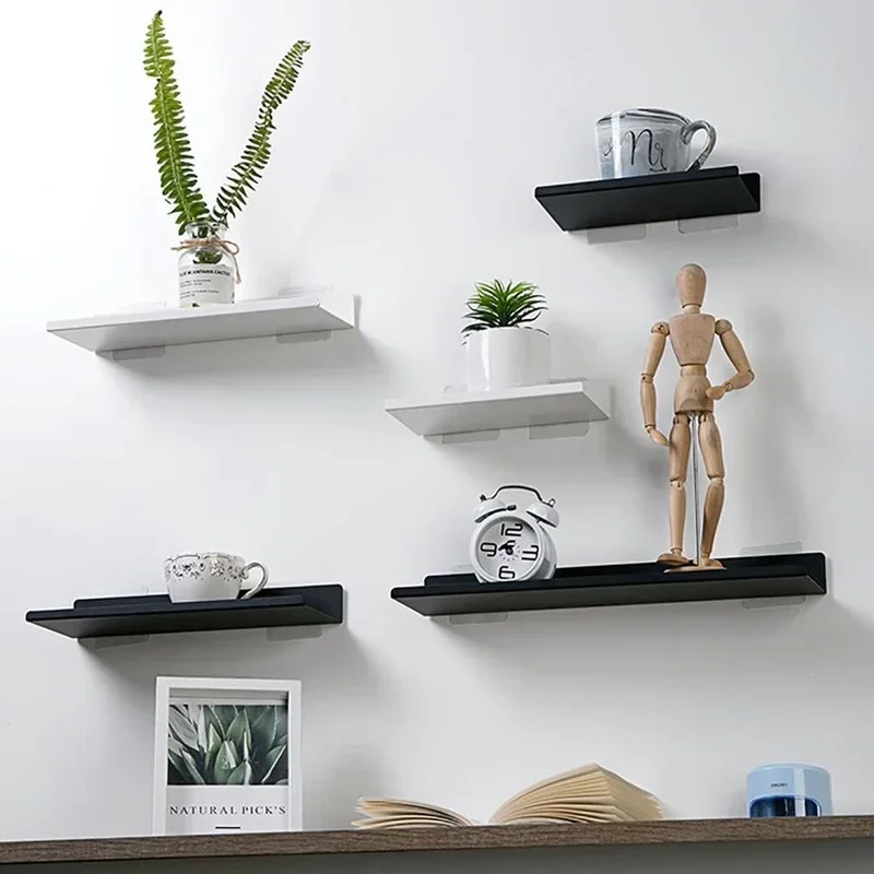Floating Shelves on Wall Without Drill Room Decor Rack for Plants Flower Pot Artwork Bathroom Kitchen Furniture Organizers Metal
Floating Shelves on Wall Without Drill Room Decor Rack for Plants Flower Pot Artwork Bathroom Kitchen Furniture Organizers Metal