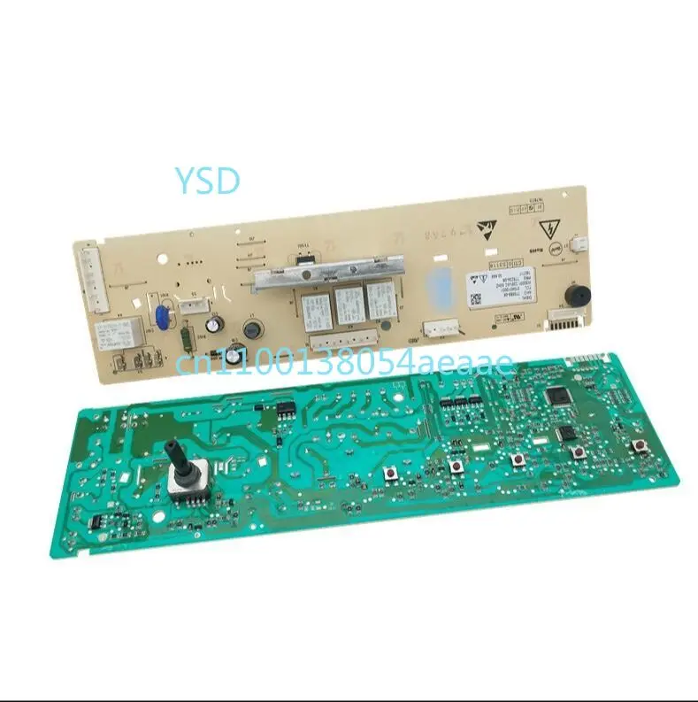 Original motherboard for drum washing machine XQG50-BS708A/BS908A/BS808A, with the number 0024000151.
Original motherboard for drum washing machine XQG50-BS708A/BS908A/BS808A, with the number 0024000151.