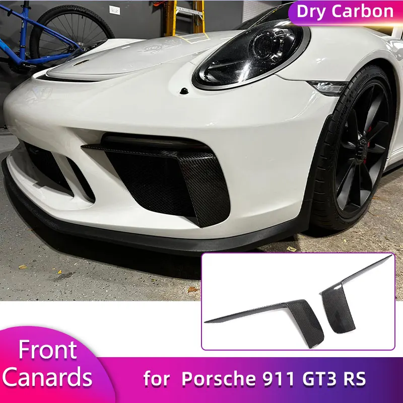 Prepreg Dry Carbon Front Bumper Canards for Porsche 911 GT3 RS Coupe 2-Door 2017 2018 Car Racing Front Air Vent Fog Lamp Covers
Prepreg Dry Carbon Front Bumper Canards for Porsche 911 GT3 RS Coupe 2-Door 2017 2018 Car Racing Front Air Vent Fog Lamp Covers