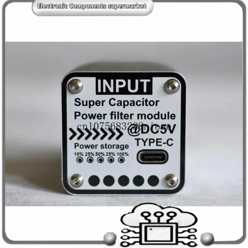 For Nvarcher 5V Super Capacitor Power Filter Type C Input and Output For Raspberry Pi
For Nvarcher 5V Super Capacitor Power Filter Type C Input and Output For Raspberry Pi