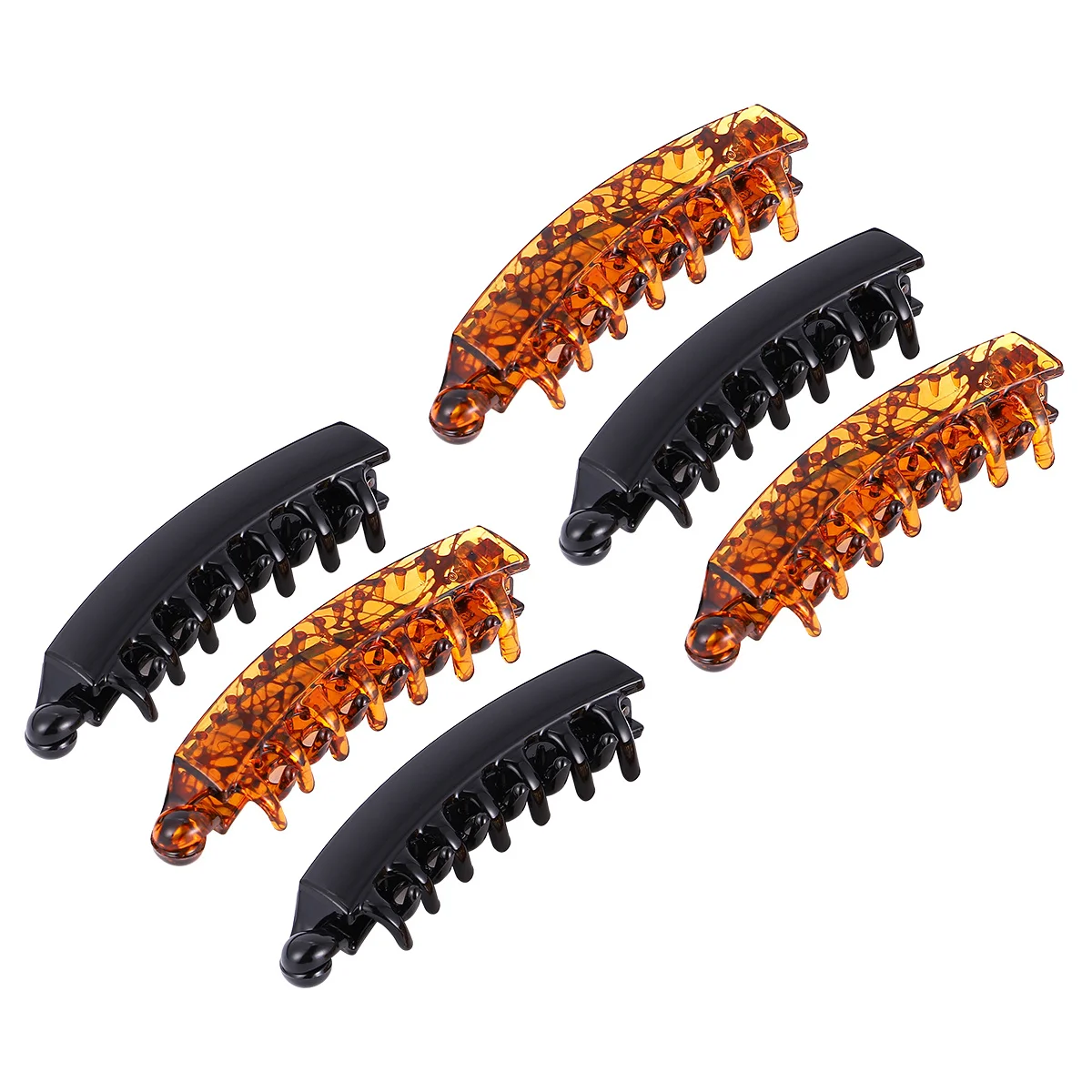 6 Pcs Hair Clip Set Ponytail Banana Clips Fishtail Clamps Barrettes Combs for Issue Card
6 Pcs Hair Clip Set Ponytail Banana Clips Fishtail Clamps Barrettes Combs for Issue Card