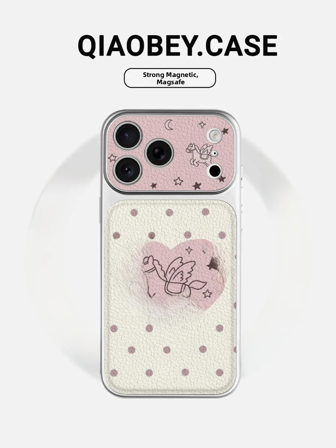 Polka Dot Pegasus iPhone 17 Case Large View Window Anti-Fall Protection Cute Cartoon Design Full Lens Coverage Female Style
Polka Dot Pegasus iPhone 17 Case Large View Window Anti-Fall Protection Cute Cartoon Design Full Lens Coverage Female Style