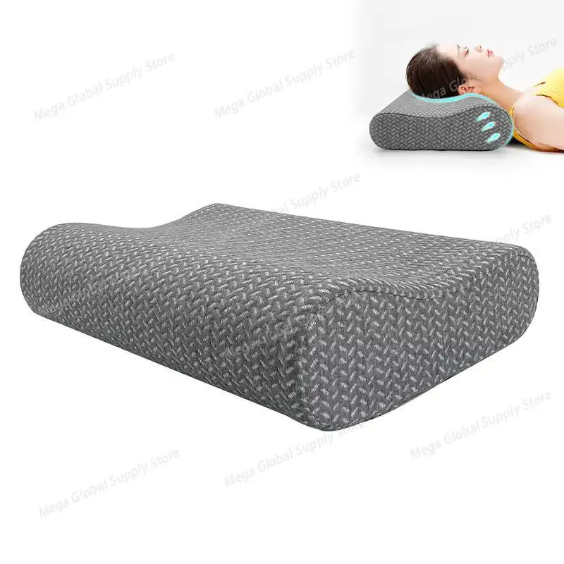 Memory Foam Pillow Side Back Neck Support And Comfortable Head Rest Slow Rebound Pillow Orthopedic Pillow for Hotel Home Hostel
Memory Foam Pillow Side Back Neck Support And Comfortable Head Rest Slow Rebound Pillow Orthopedic Pillow for Hotel Home Hostel