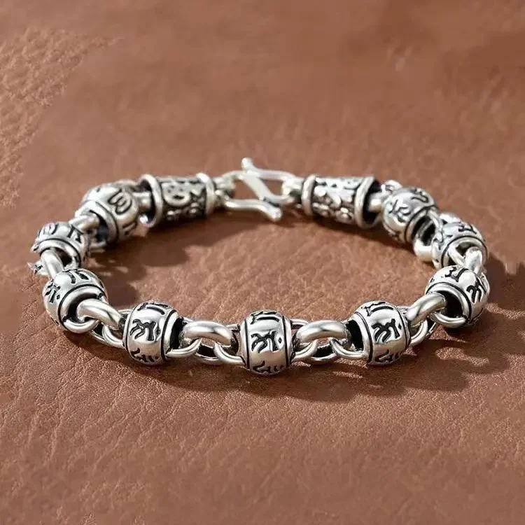 Silver color National Style Fashion Bracelet Literary Retro Chain Auspicious Cloud Bracelets Accessories Jewelry
Silver color National Style Fashion Bracelet Literary Retro Chain Auspicious Cloud Bracelets Accessories Jewelry