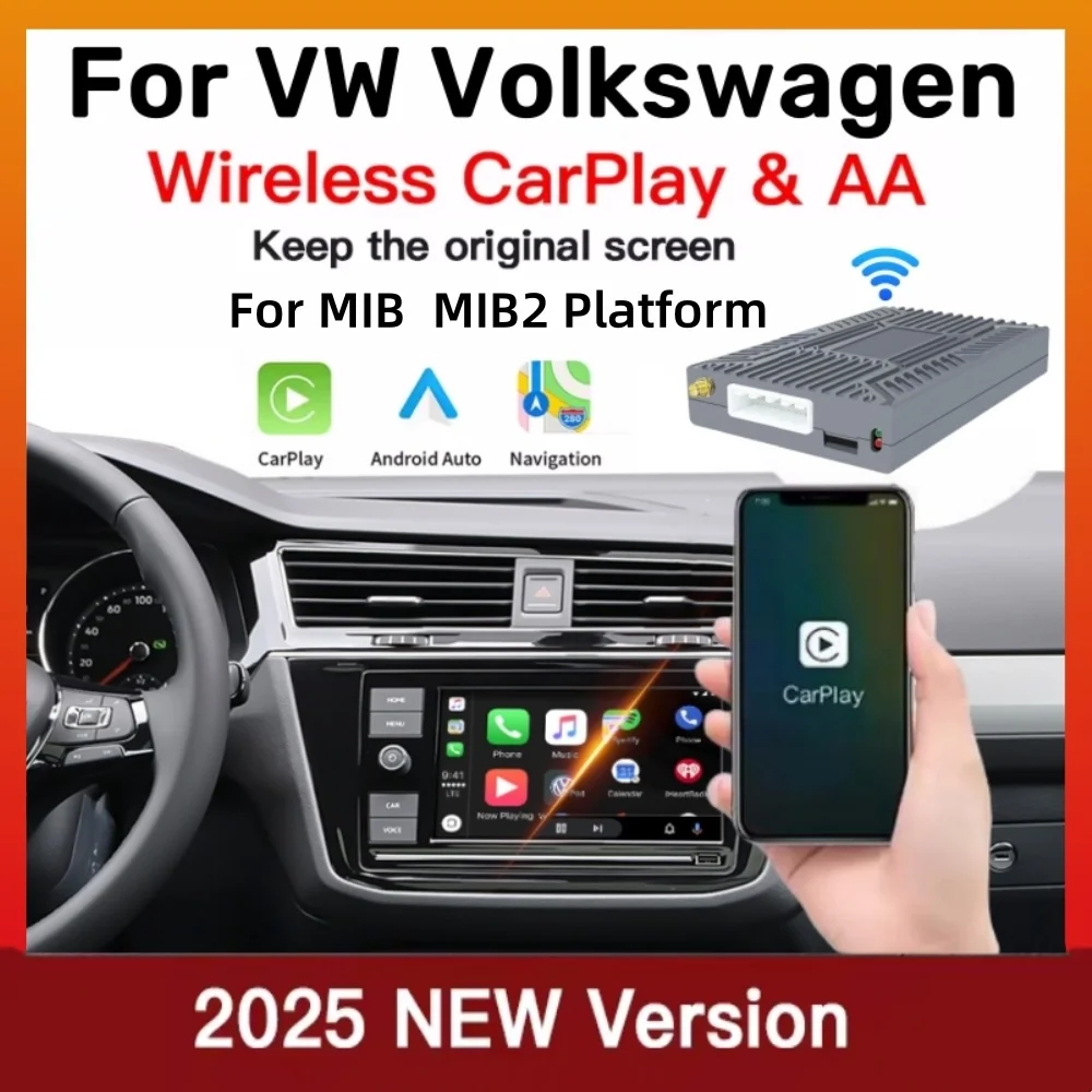 ANYFAR Wireless Carplay Android Auto For VW Volkswagen Skoda Octavia A5 Golf 7 Polo Passat B8 With MIB MIB2 System
ANYFAR Wireless Carplay Android Auto For VW Volkswagen Skoda Octavia A5 Golf 7 Polo Passat B8 With MIB MIB2 System