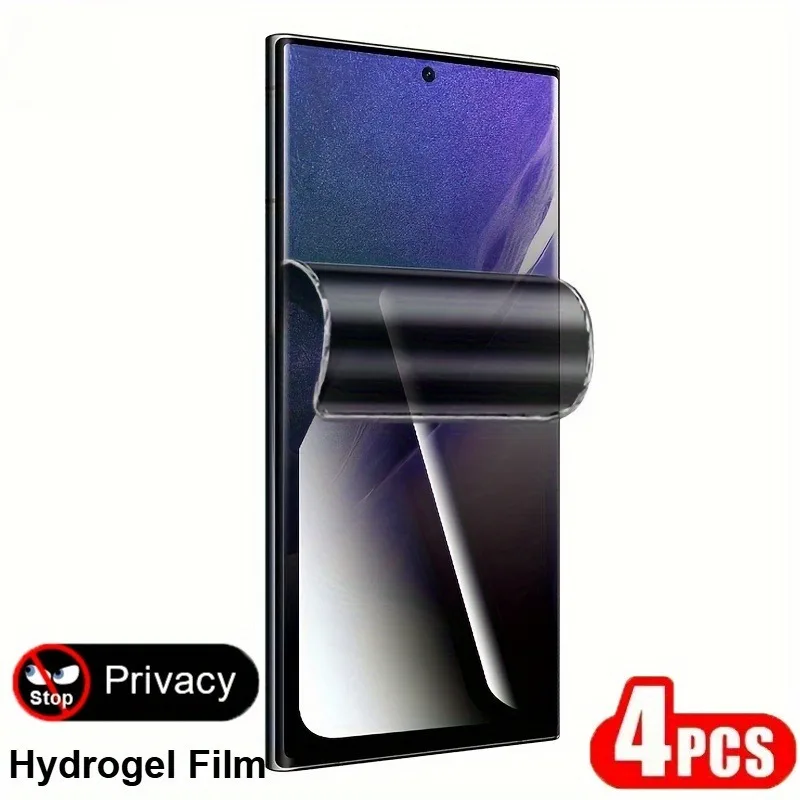 4pcs Not Glass Privacy Hydrogel Film Suitable for Samsung Galaxy S21+ S22+ S23+ S24+ S25+ Soft Full Cover Soft Screen Protector
4pcs Not Glass Privacy Hydrogel Film Suitable for Samsung Galaxy S21+ S22+ S23+ S24+ S25+ Soft Full Cover Soft Screen Protector