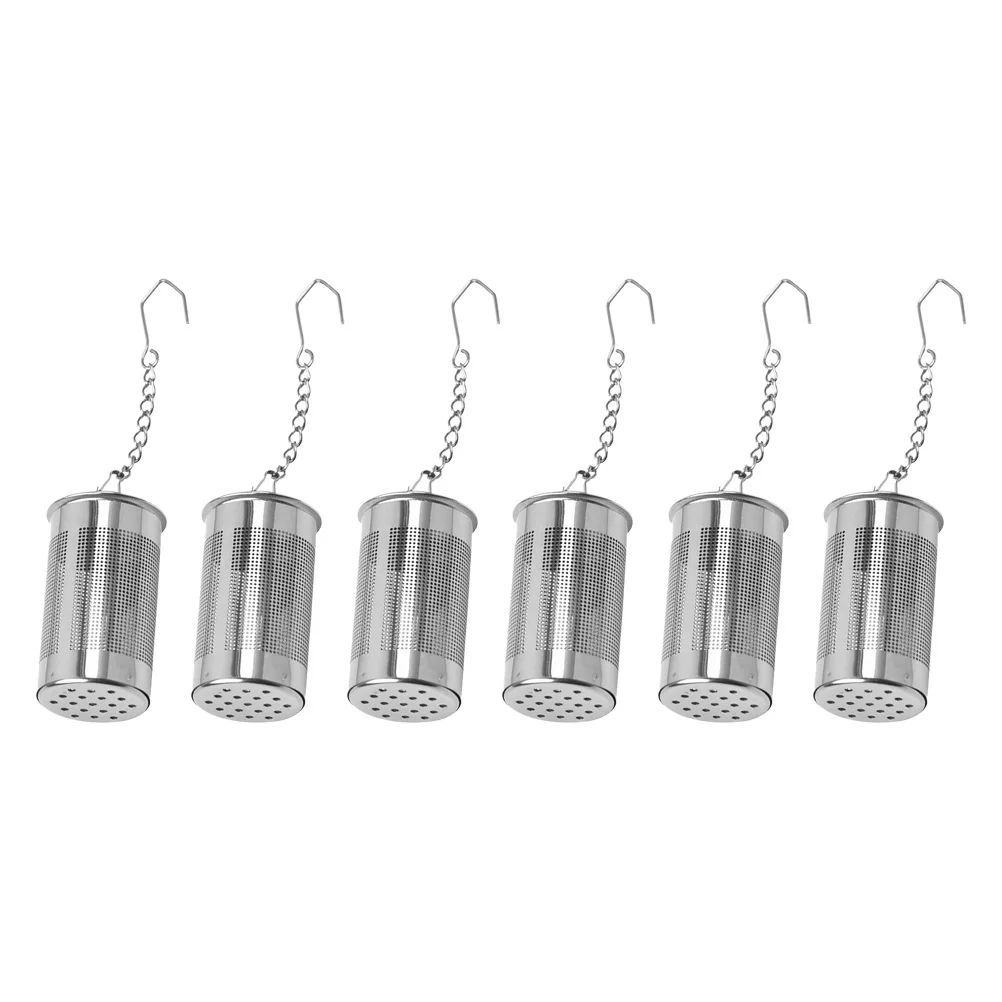 6 Pcs Tea Strainer Stainless Steel Infuser Filter Home Diffusers for Loose Leaf Teas Herbs Spices Gift Tea Lover
6 Pcs Tea Strainer Stainless Steel Infuser Filter Home Diffusers for Loose Leaf Teas Herbs Spices Gift Tea Lover